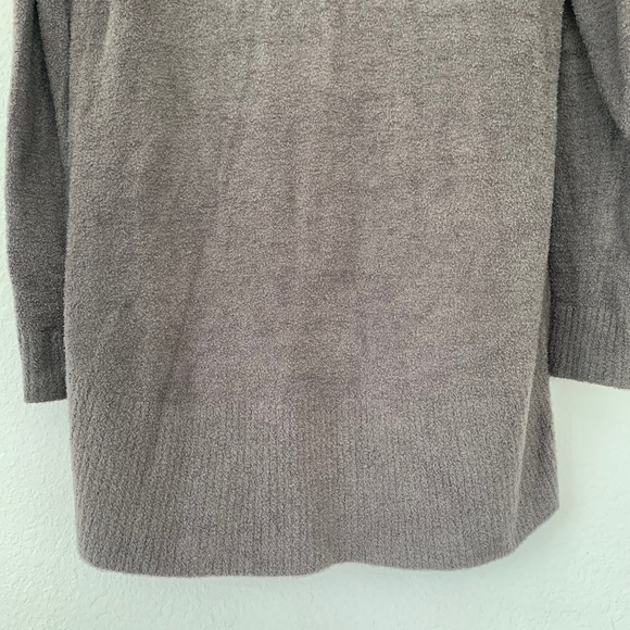 BAREFOOT DREAMS CozyChic Lite cardigan gray color M. - Picture 10 of 12